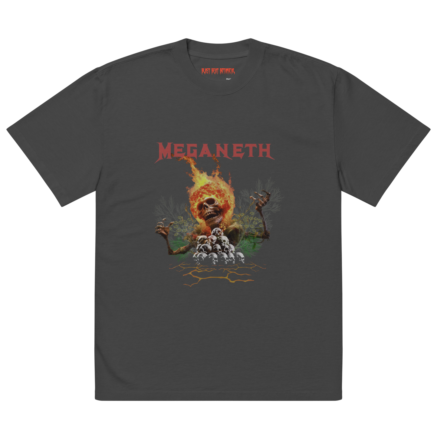 Anethum Graveolens Dill-ferno Resurrection - Oversized faded t-shirt