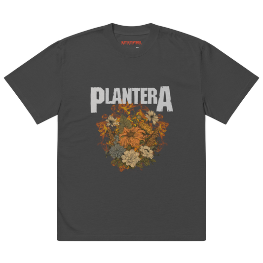 Botanicals from Hell - Oversized faded t-shirt